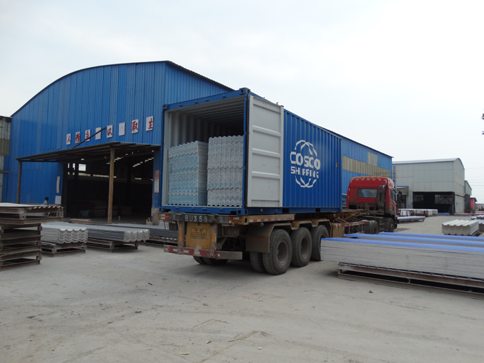 發往非洲的菱鎂瓦